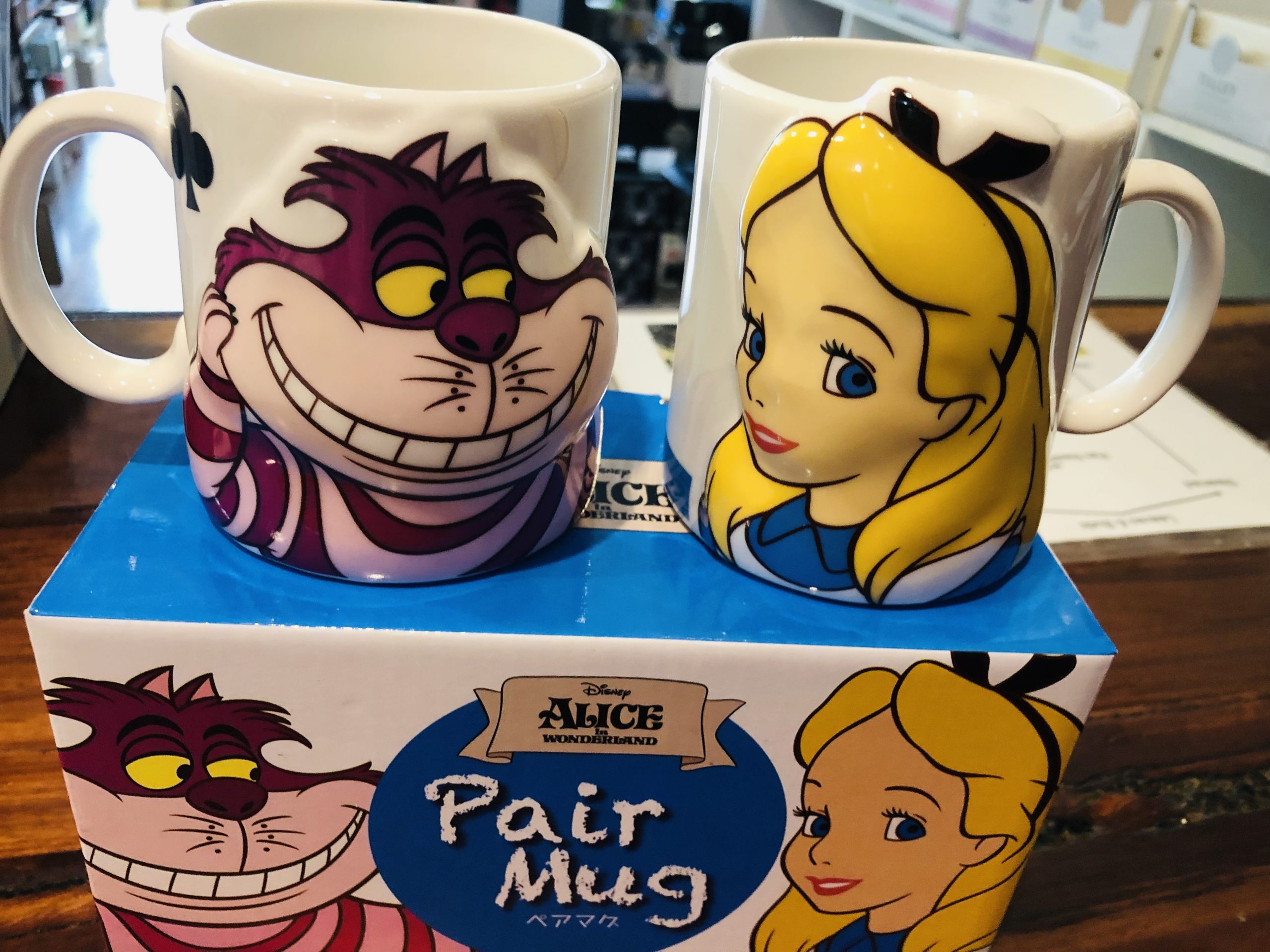 Disney Alice in Wonderland Mug Set